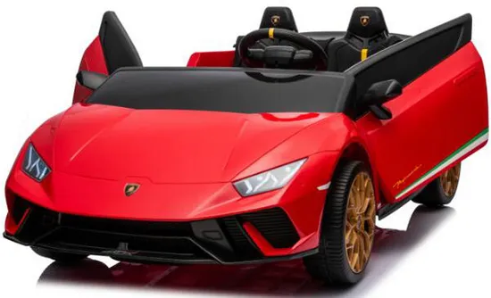 2023年新型4X4ランボルギーニ・ウラカン・ペルフォルマンテ・スパイダー ライセンス取得済みキッズ電動乗用玩具カー