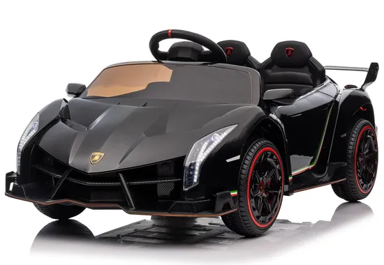 12V 2人乗り電動キッズおもちゃ クールなランボルギーニ ヴェネーノ ライセンス取得済み 2.4Gリモコン付き乗用車
