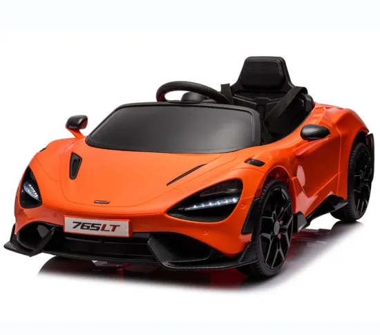 シングルシート 4WD マクラーレン 765lt ライセンス取得済みライドオンカー 2.4G リモコン付き